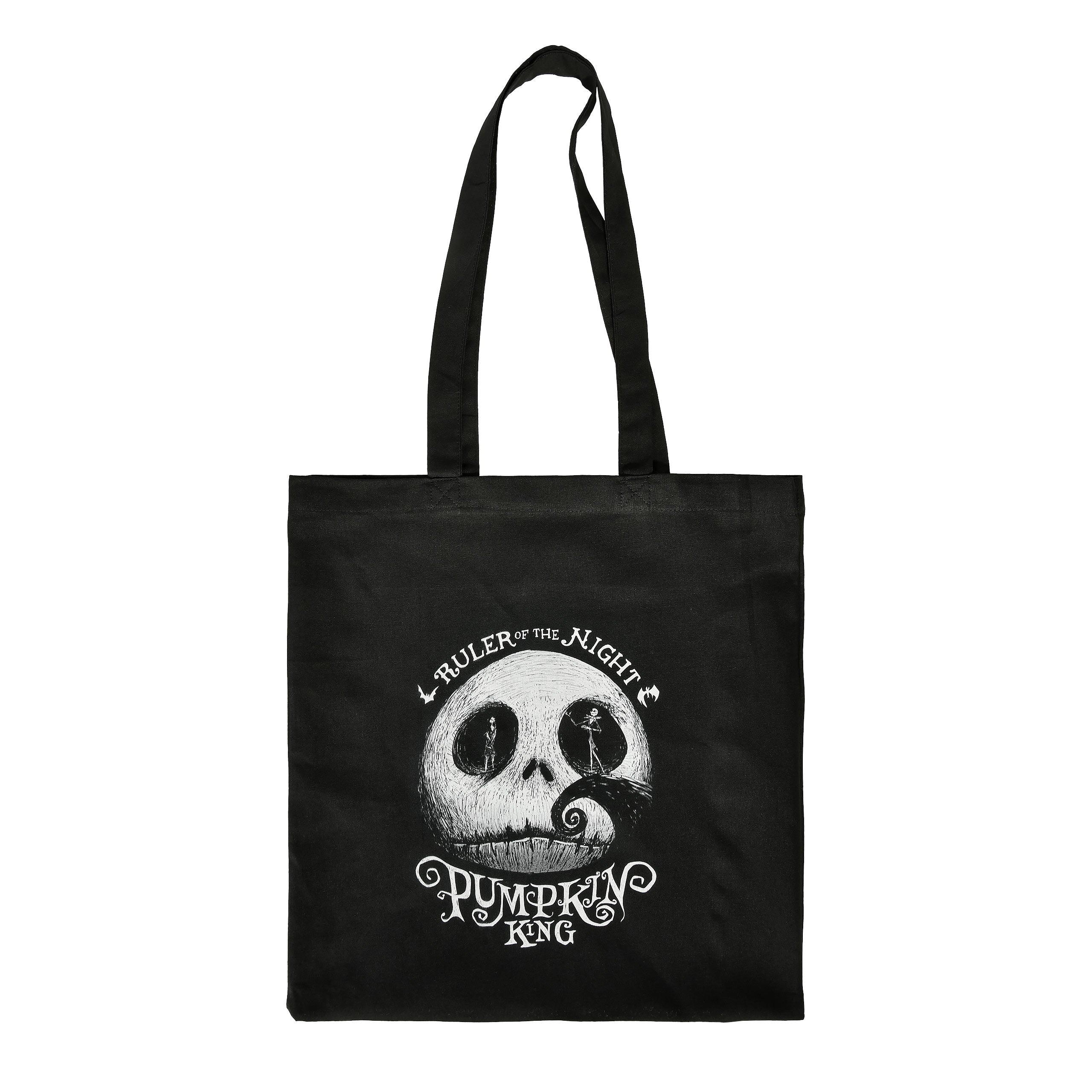 Produktbild Nightmare Before Christmas - Pumpkin King Jutebeutel schwarz