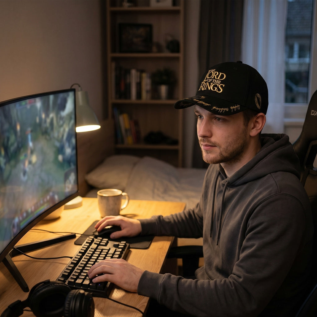 Produktbild Der Herr der Ringe - Der Eine Ring Basecap schwarz