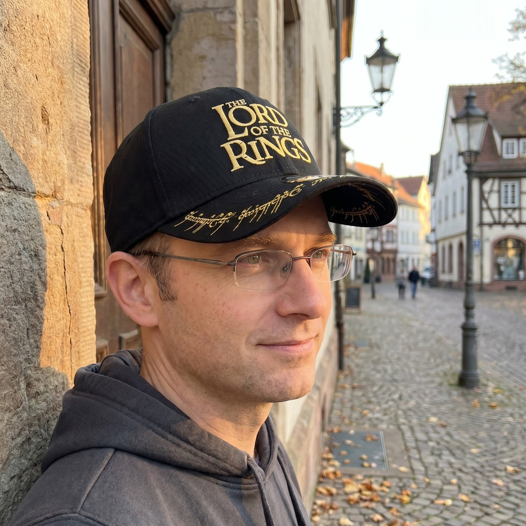 Produktbild Der Herr der Ringe - Der Eine Ring Basecap schwarz