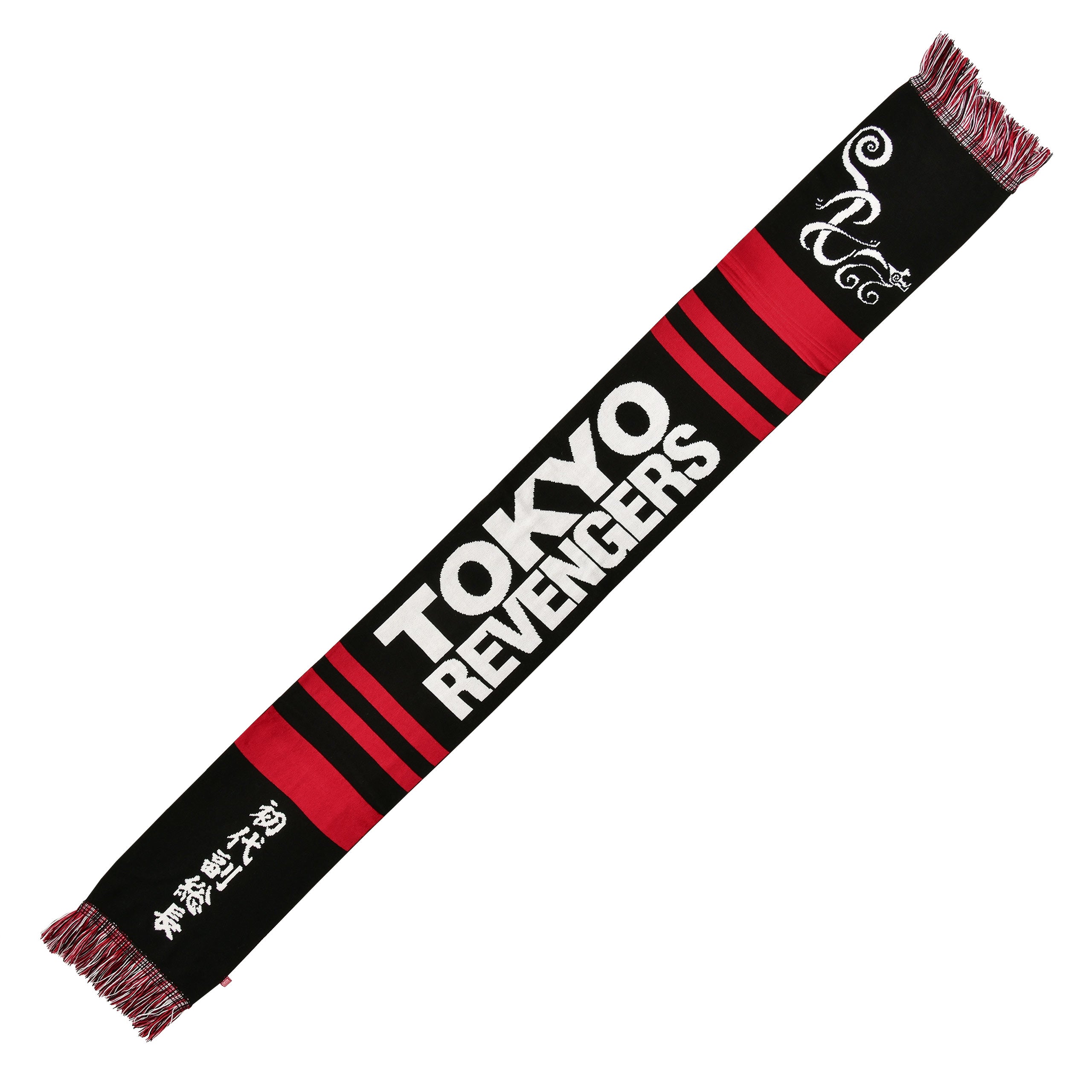 Produktbild Tokyo Revengers - Logo Schal rot-schwarz