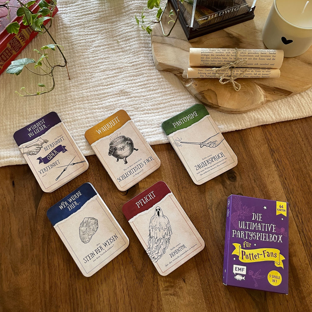 Produktbild Die ultimative Partyspielbox für Harry Potter-Fans - Spielkarten