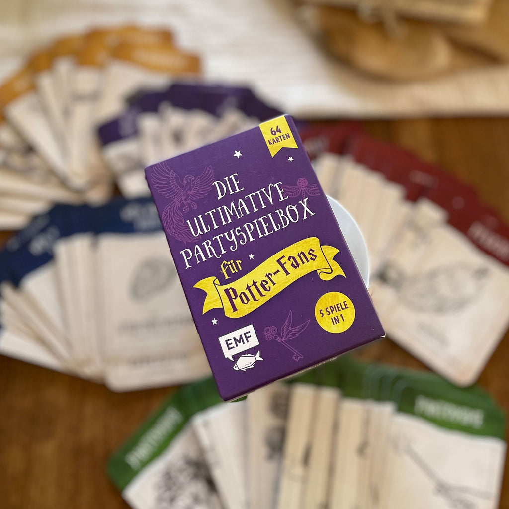 Produktbild Die ultimative Partyspielbox für Harry Potter-Fans - Spielkarten