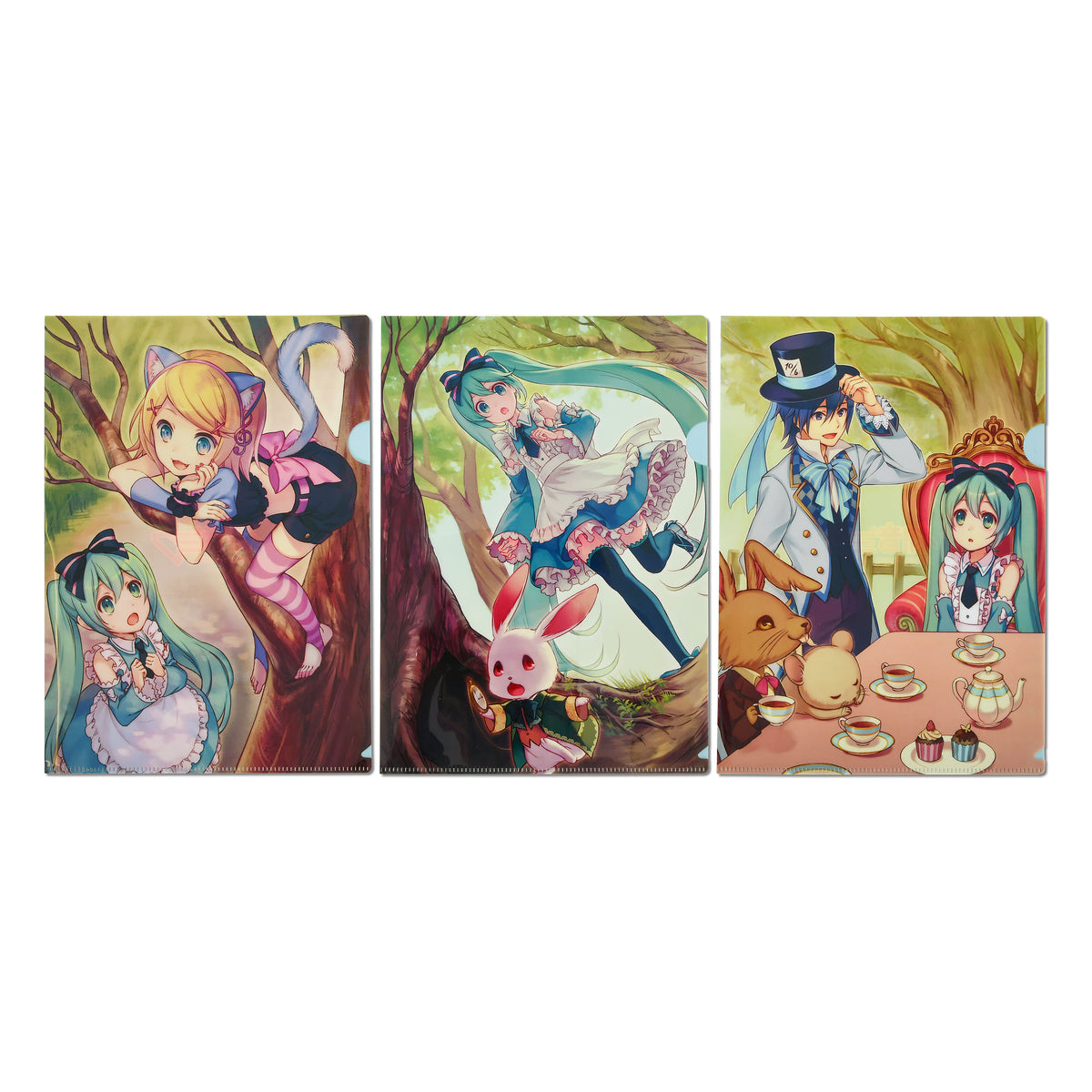 Produktbild Vocaloid - Hatsune Miku Dokumentenhüllen 3er Set