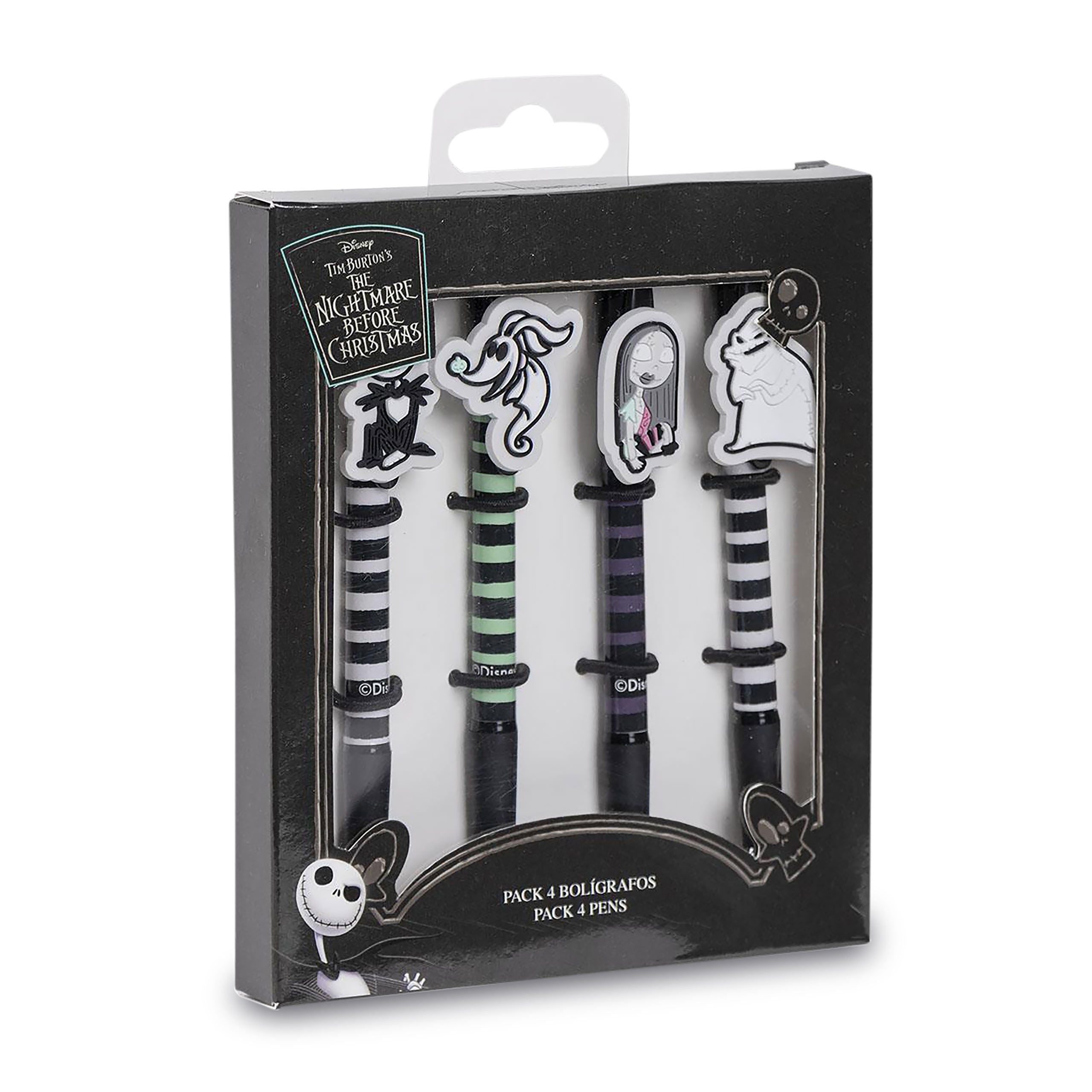 Produktbild Nightmare Before Christmas - Kugelschreiber 4er Set