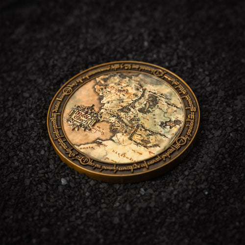 Produktbild Der Herr der Ringe - Mittelerdekarte Sammlermünze limitiert