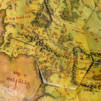 Produktbild Der Herr der Ringe - Mittelerdekarte Untersetzer 12er Set
