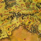 Produktbild Der Herr der Ringe - Mittelerdekarte Untersetzer 12er Set