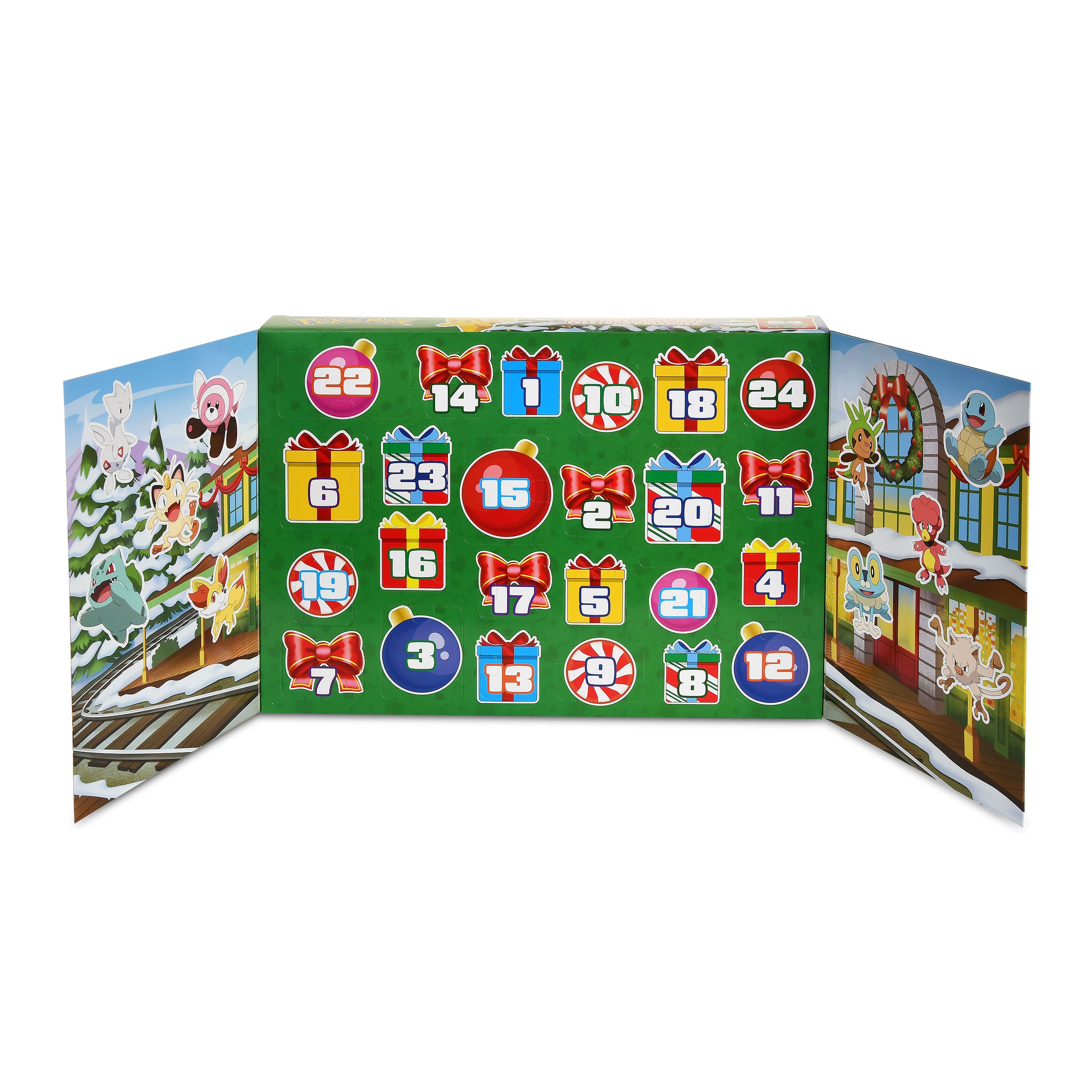 Produktbild Pikachu Happy Holidays Adventskalender - Pokemon