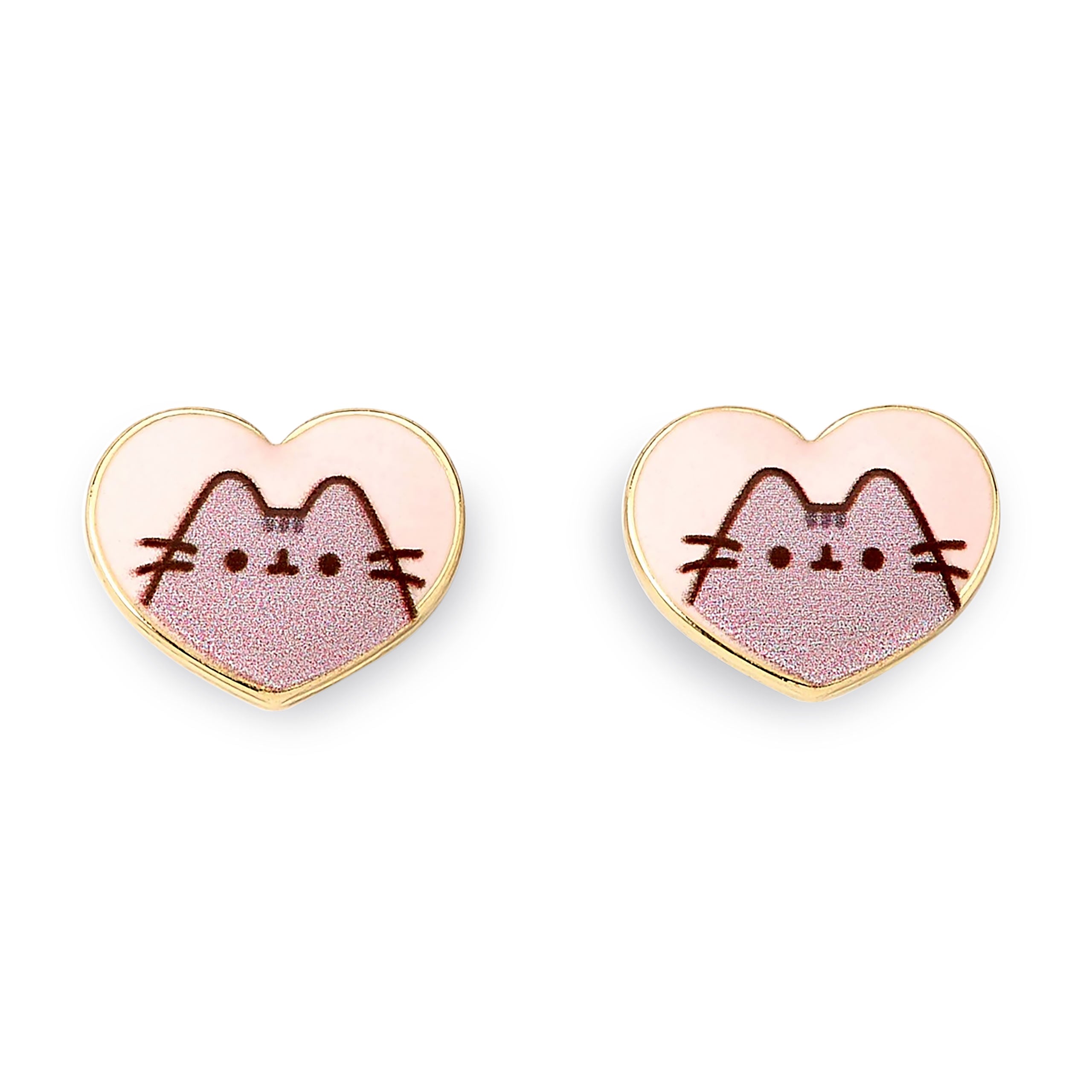Produktbild Pusheen - Herz Ohrstecker