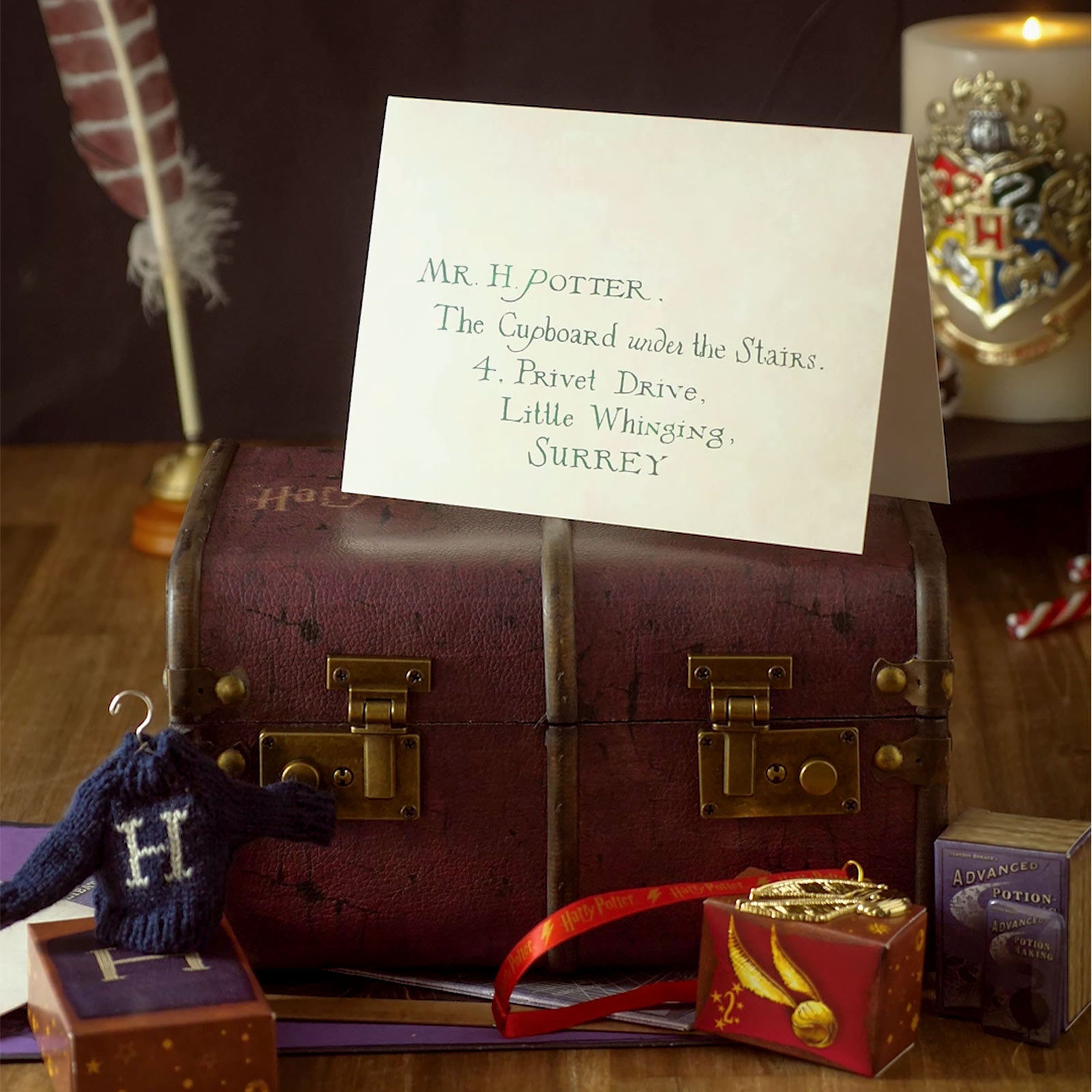 Produktbild Harry Potter - Hogwarts Koffer Adventskalender