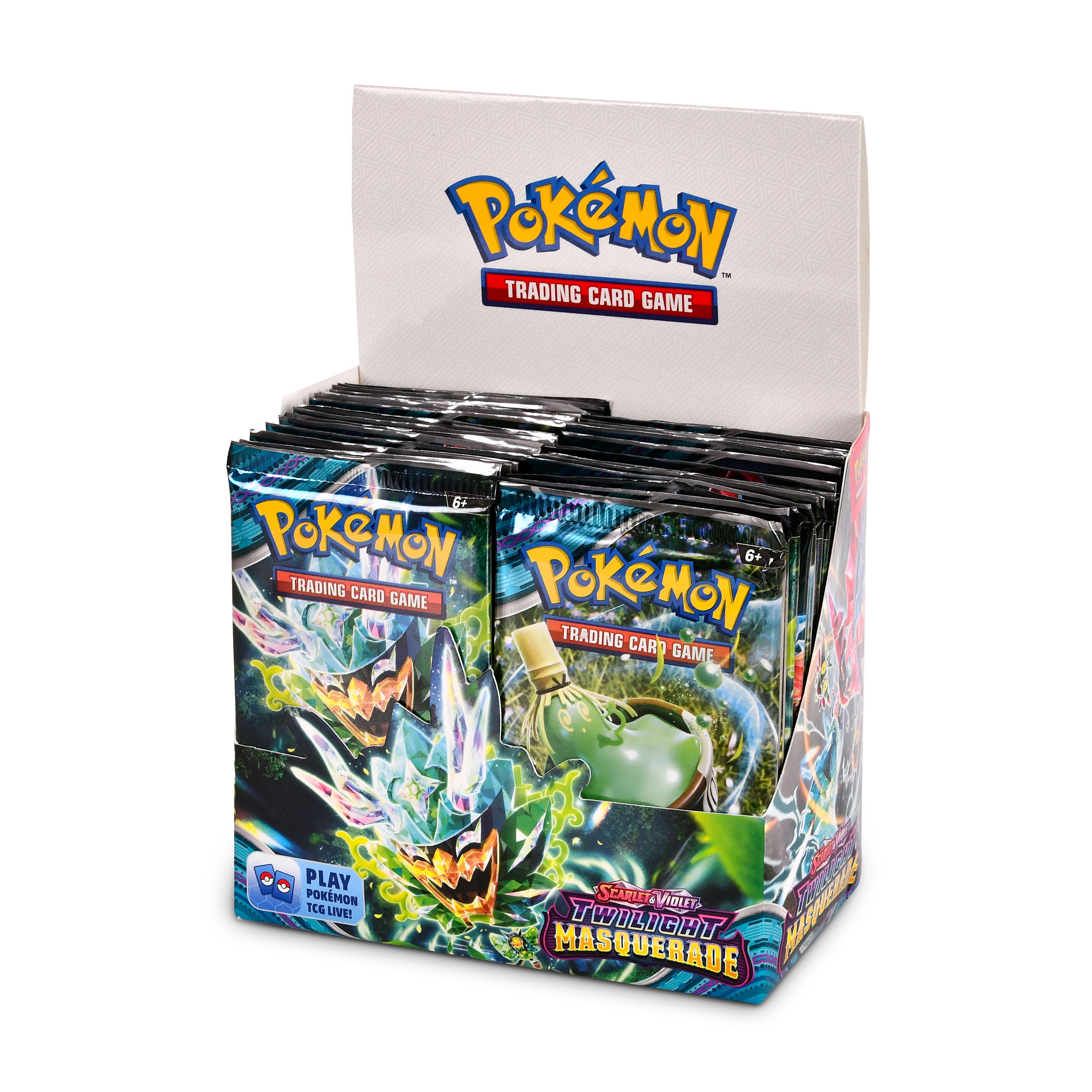 Produktbild Pokemon - Scarlet & Violet Twilight Masquerade Sammelkarten Display