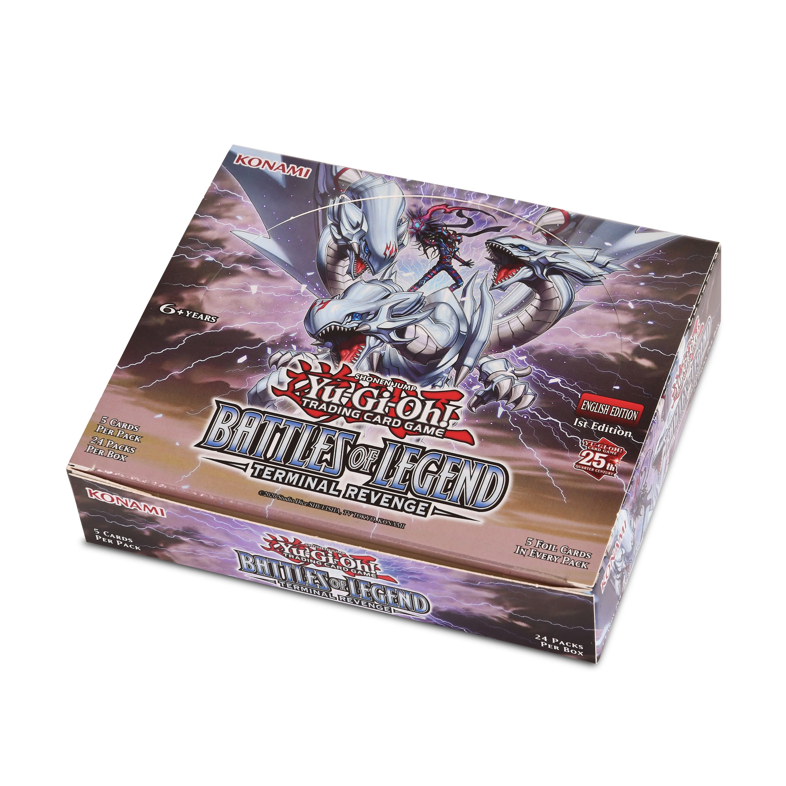 Produktbild Yu-Gi-Oh! - Battles of Legend Terminal Revenge Booster Display englische Version