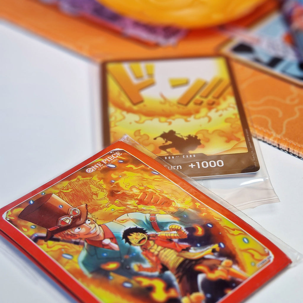Produktbild One Piece Card Game - Flame Flame Teufelsfrucht Sammelkarten Box