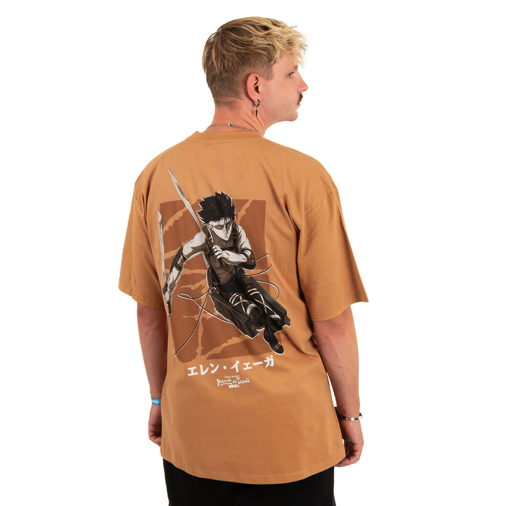 Produktbild Attack on Titan - Levi Oversize T-Shirt orange