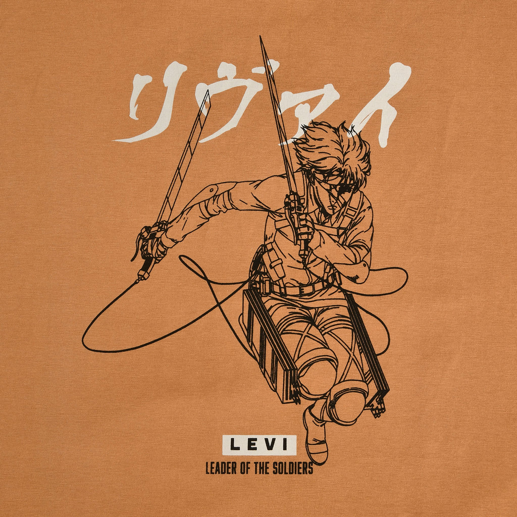 Produktbild Attack on Titan - Levi Oversize T-Shirt orange
