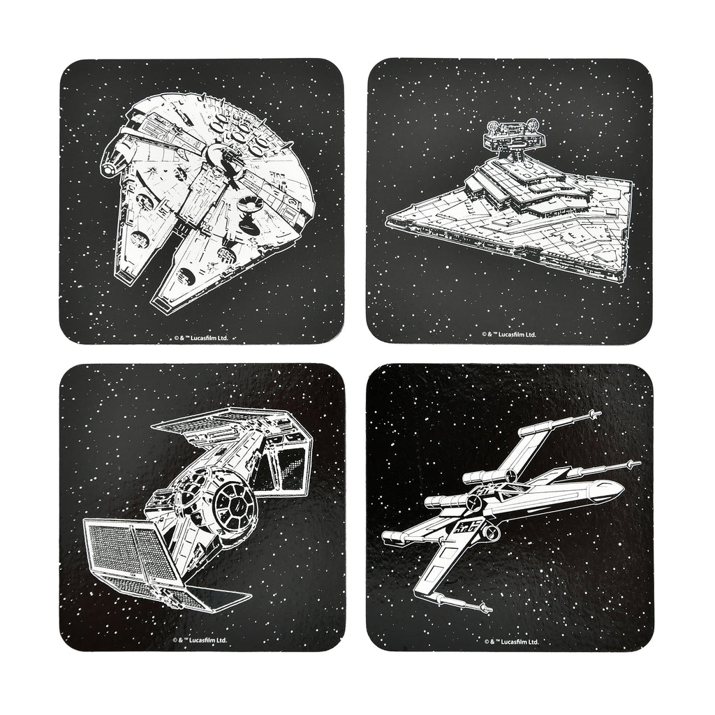 Produktbild Star Wars - Spaceship Untersetzer Set