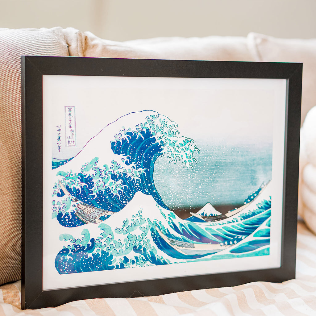 Produktbild Japanese Wandbild - The Great Wave off Kanagawa
