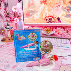 Produktbild Sailor Moon - Verwandlungsbrosche & Verwandlungsfüller mit Licht- und Soundeffekten