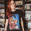 Produktbild Demon Slayer - Akaza vs. Rengoku T-Shirt schwarz