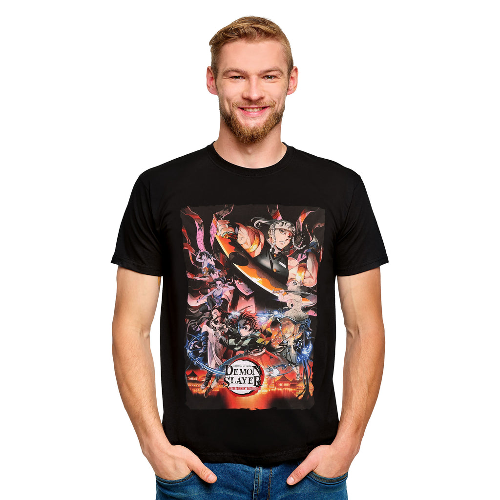 Produktbild Demon Slayer - Characters T-Shirt schwarz