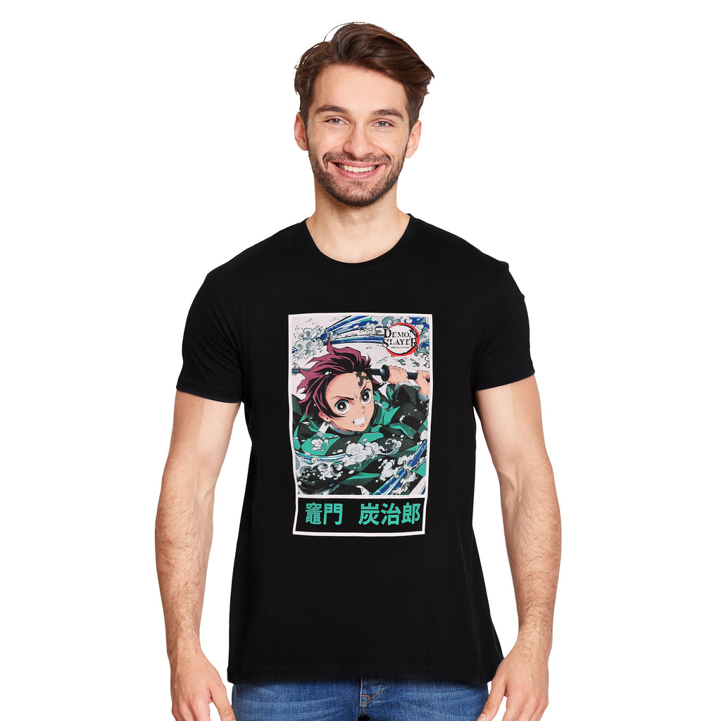 Produktbild Demon Slayer - Kamado Tanjiro T-Shirt schwarz