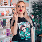 Produktbild Demon Slayer - Kamado Tanjiro T-Shirt schwarz