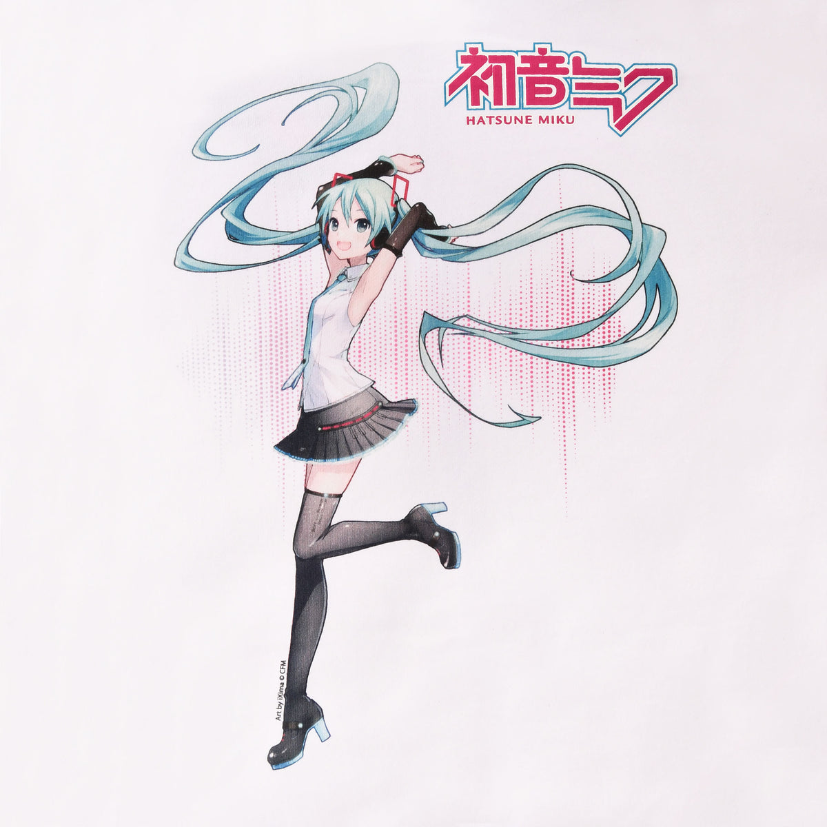 Produktbild Hatsune Miku Kapuzenjacke weiß