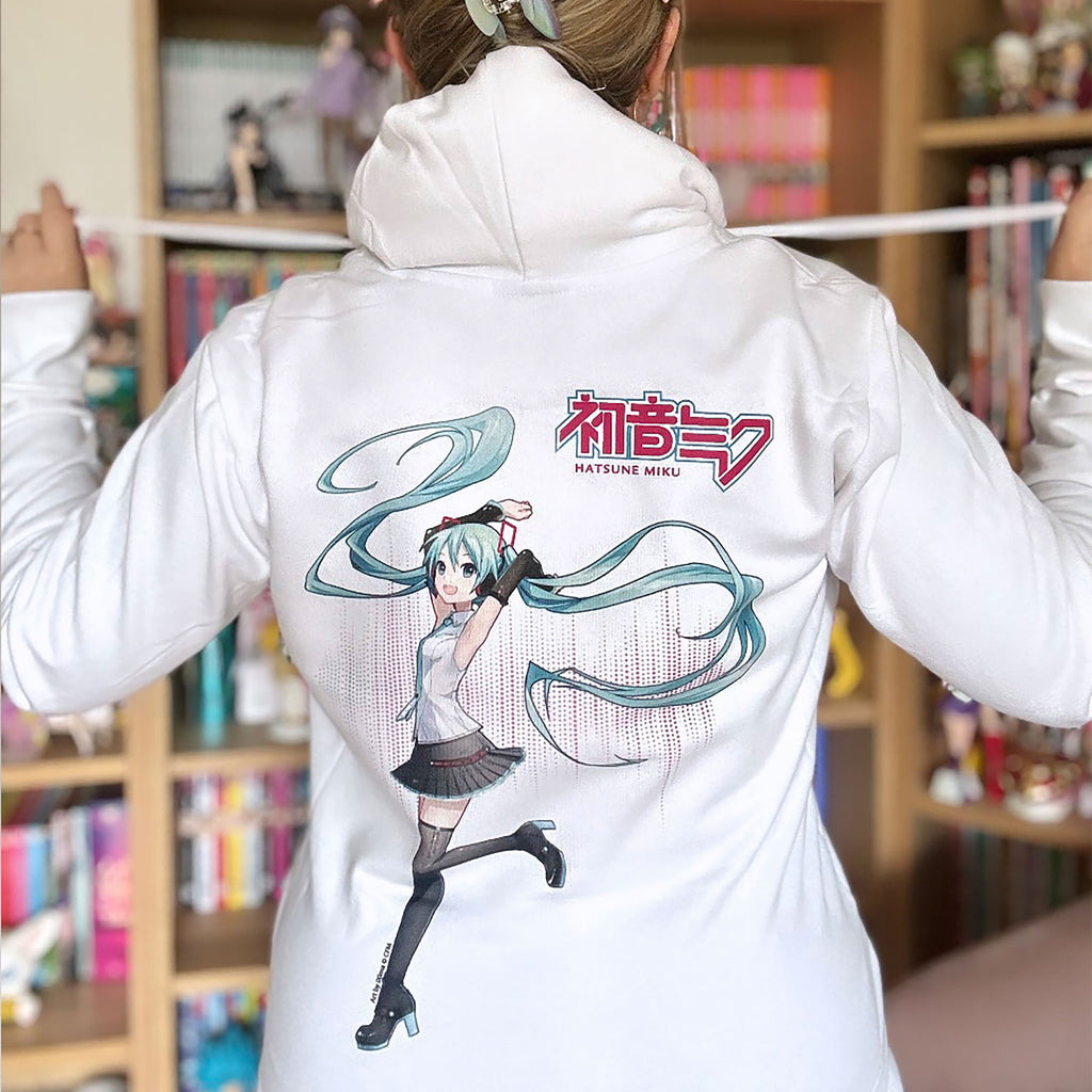 Produktbild Hatsune Miku Kapuzenjacke weiß