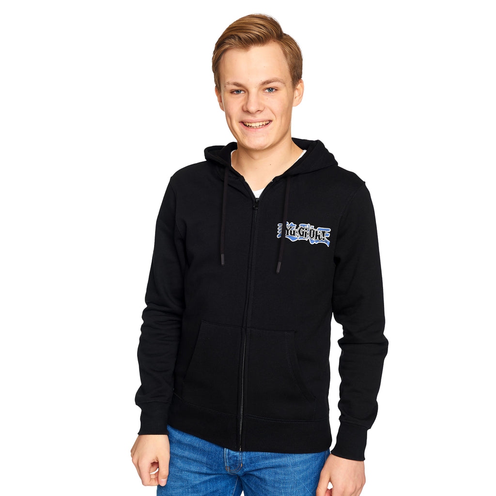 Produktbild Yu-Gi-Oh! - Blauäugiger Weißer Drache Kapuzenjacke schwarz