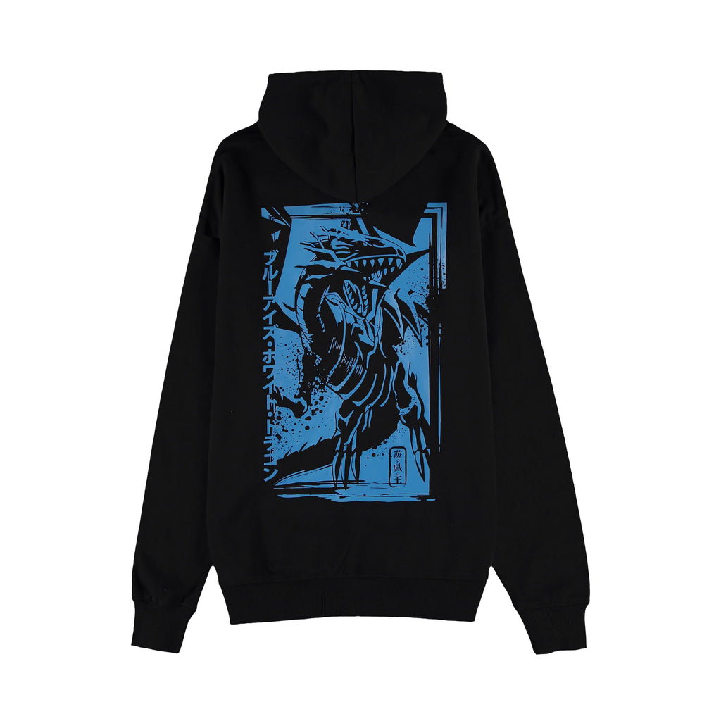 Produktbild Yu-Gi-Oh! - Blauäugiger Weißer Drache Kapuzenjacke schwarz