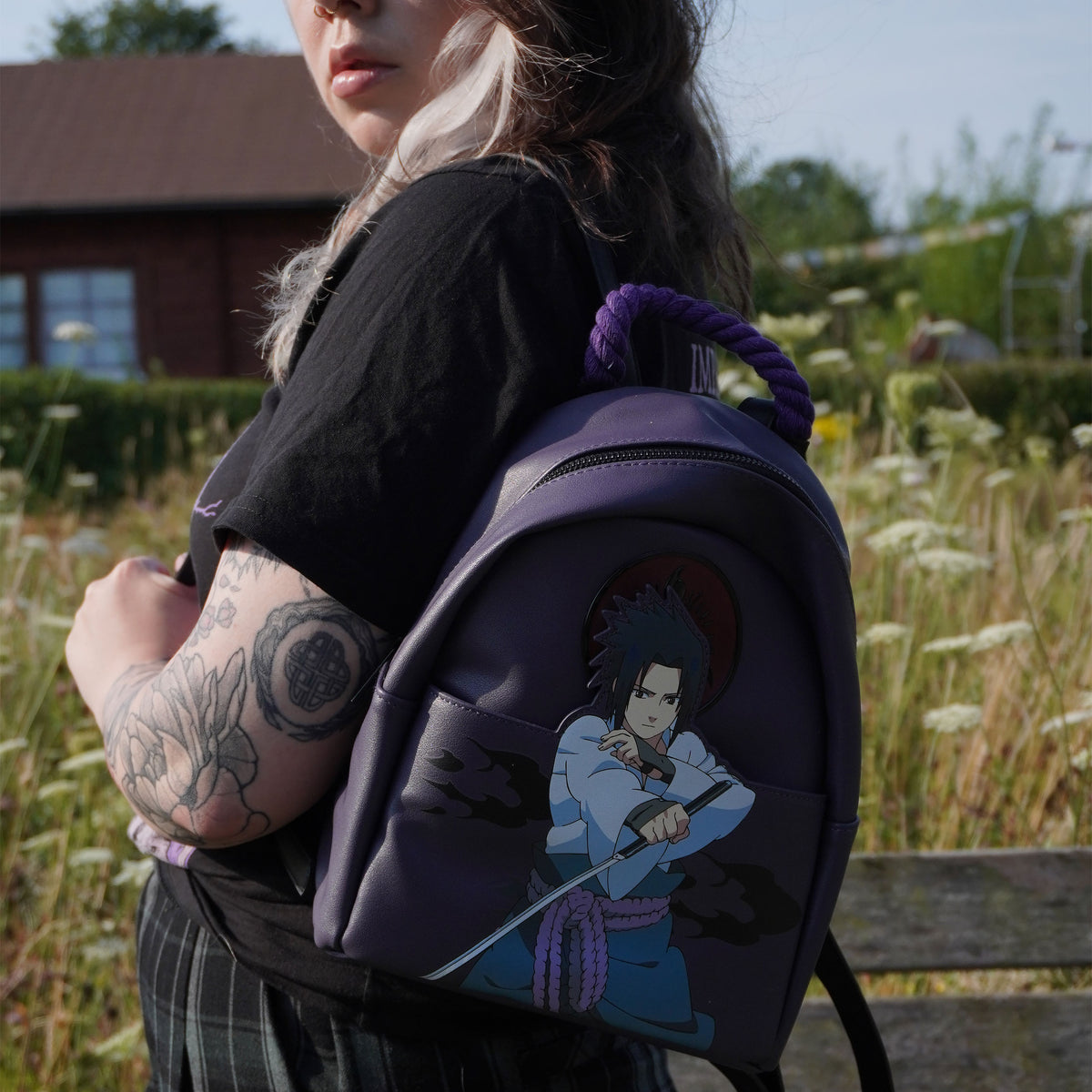 Produktbild Naruto Shippuden - Sasuke Mini Rucksack