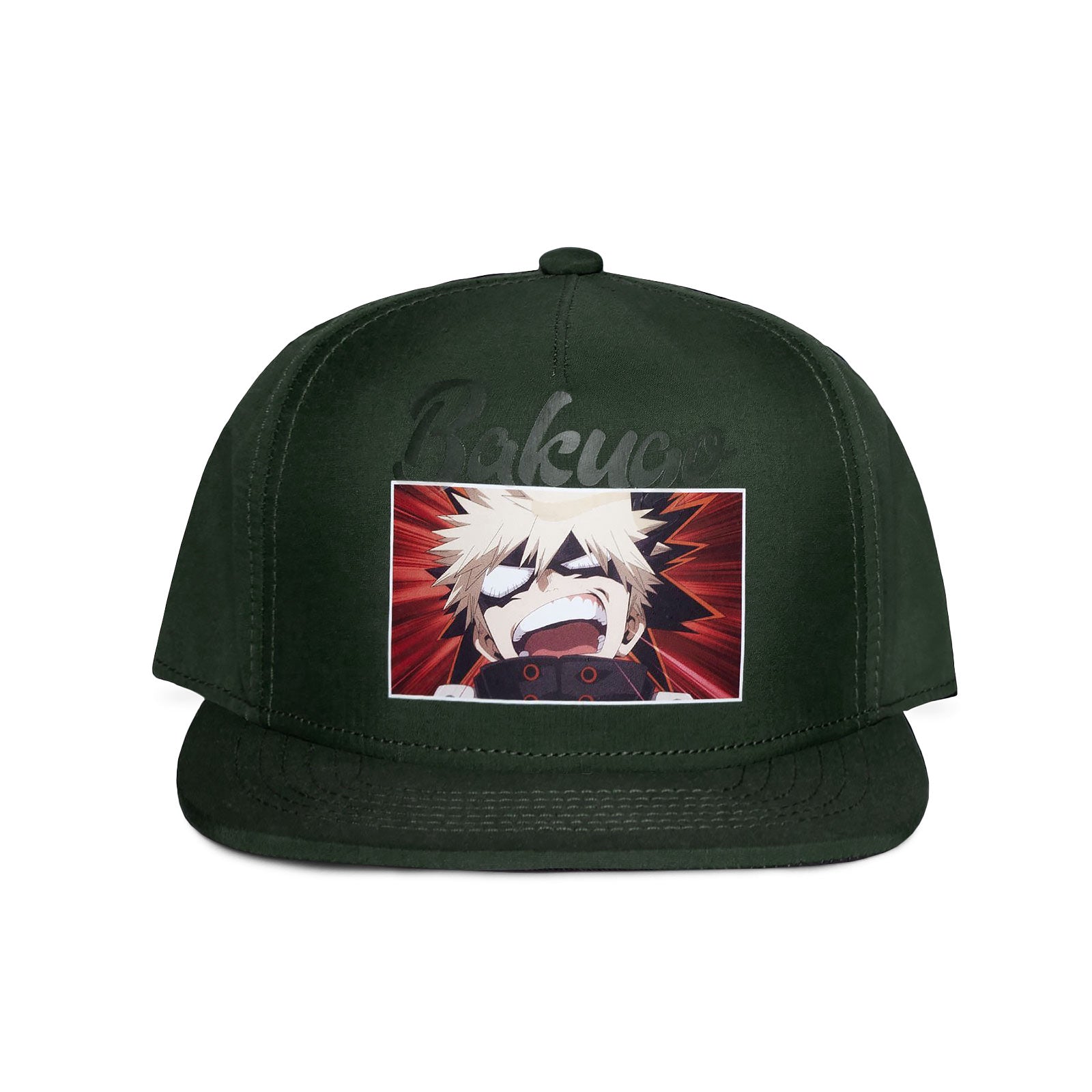 Produktbild My Hero Academia - Bakugo Snapback Cap grün