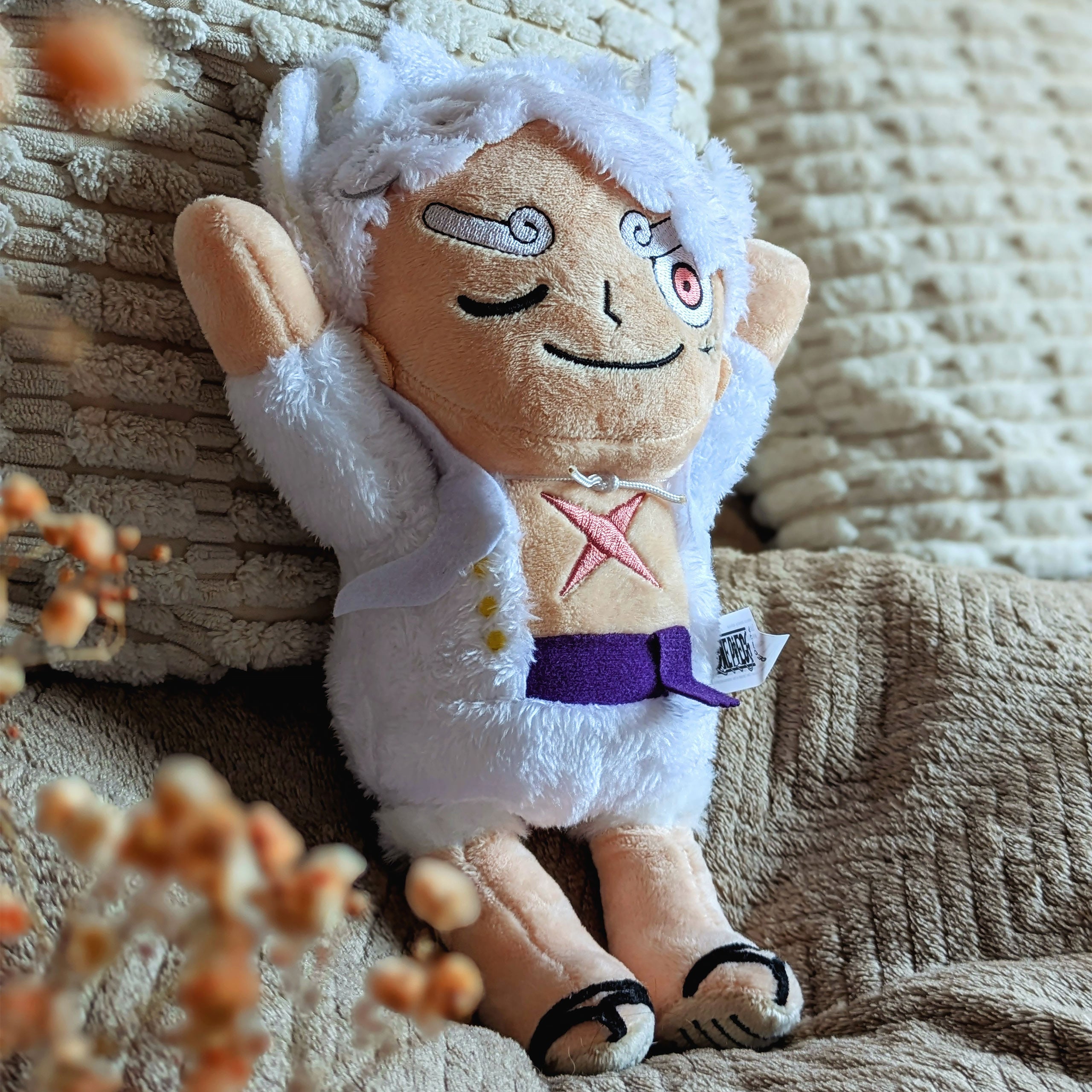 Produktbild One Piece: Gear 5 - Monkey D. Luffy Plüsch Figur