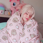 Produktbild Pusheen - Wende-Bettwäsche mit Glow in the Dark Effekt