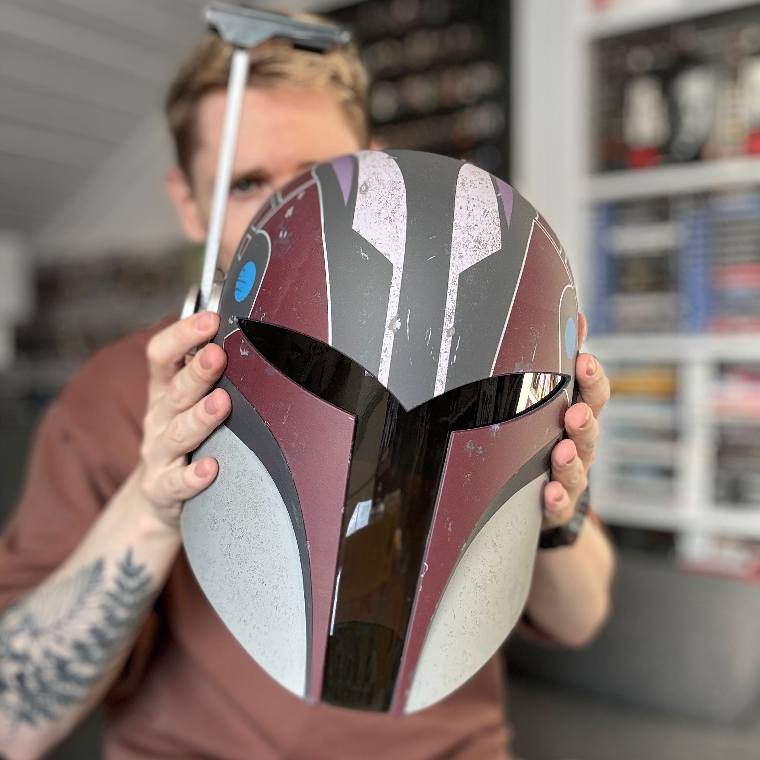Produktbild Star Wars Ahsoka - Sabine Wren Black Series Helm Replik