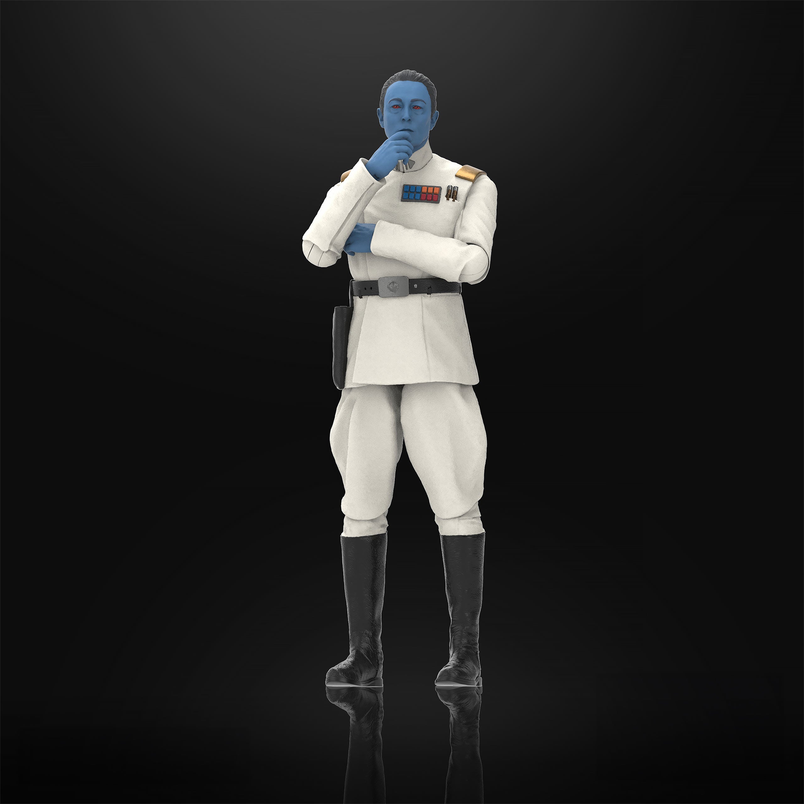 Produktbild Star Wars Ahsoka - Grand Admiral Thrawn Black Series Actionfigur