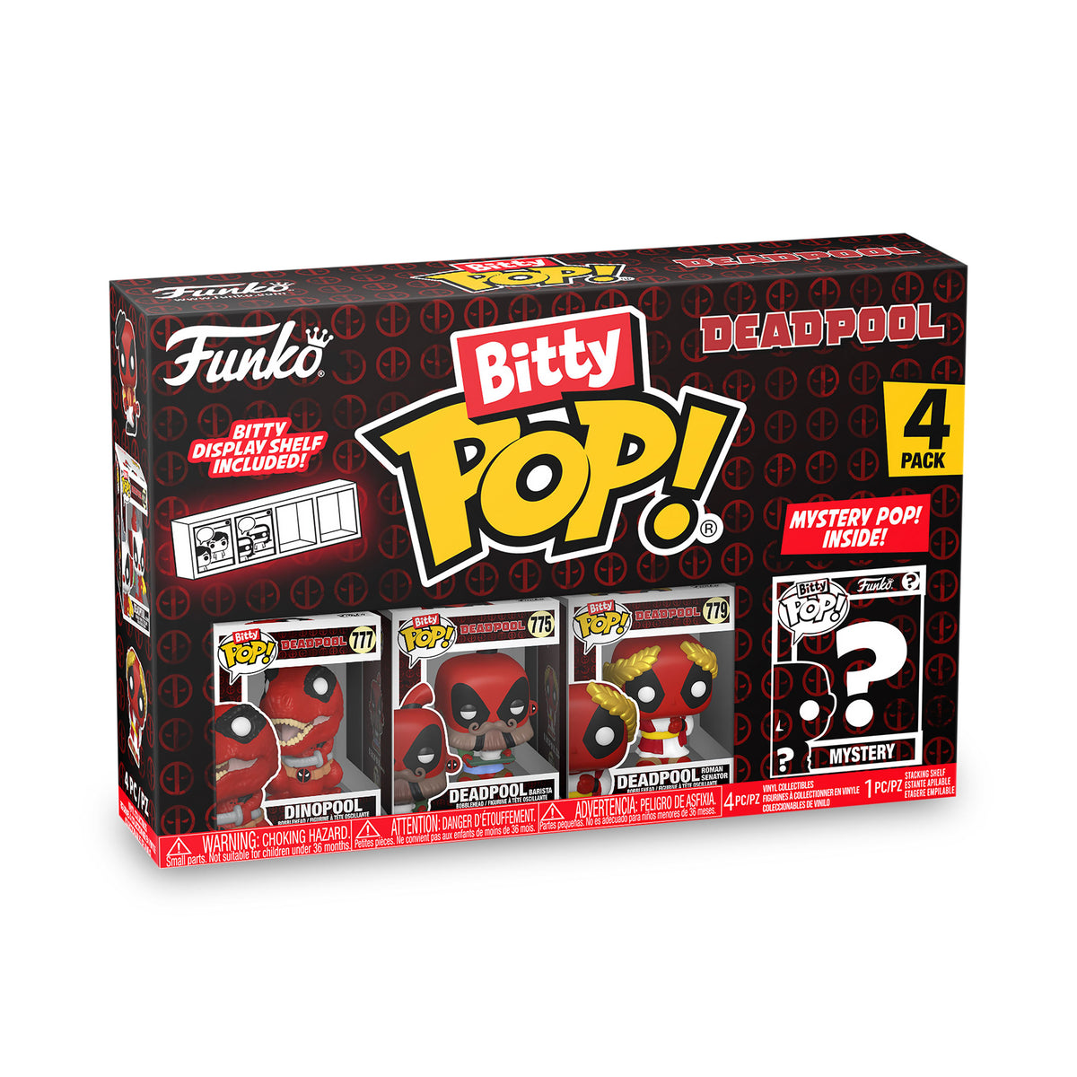 Produktbild Deadpool - Funko Bitty Pop 4er Figuren Set Serie 3