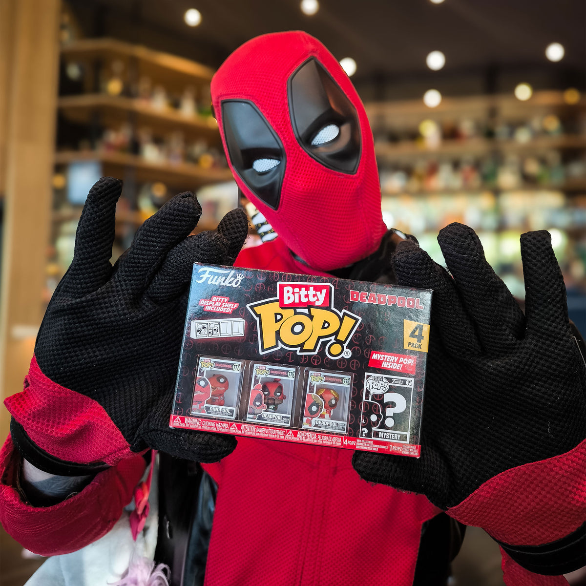 Produktbild Deadpool - Funko Bitty Pop 4er Figuren Set Serie 3