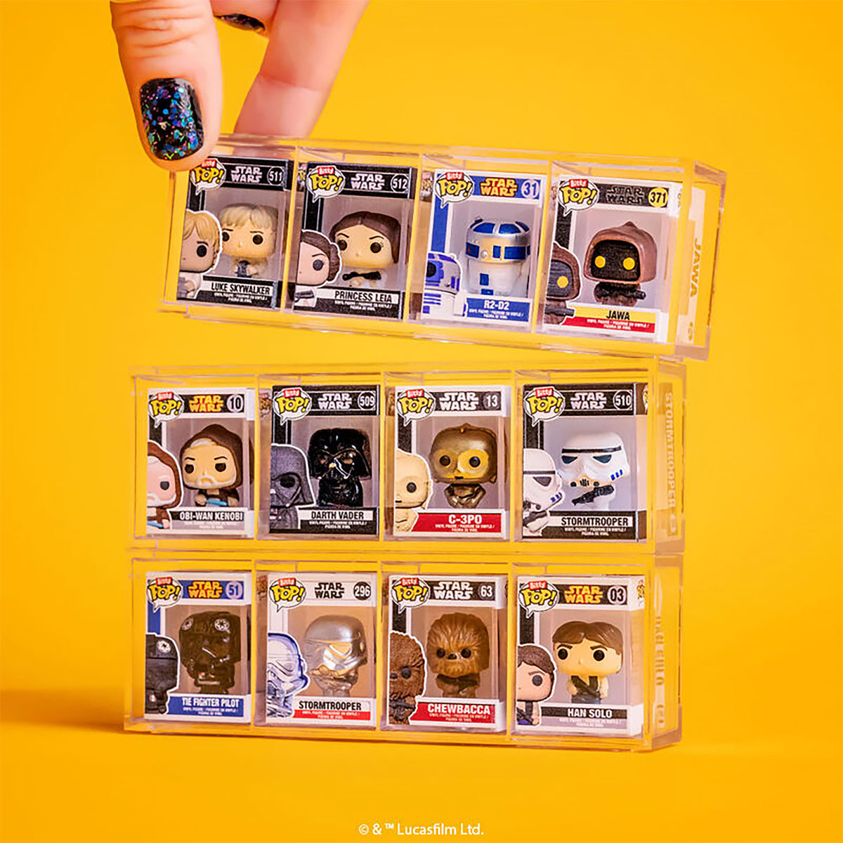Produktbild Star Wars - Funko Bitty Pop 4er Figuren Set Serie 1