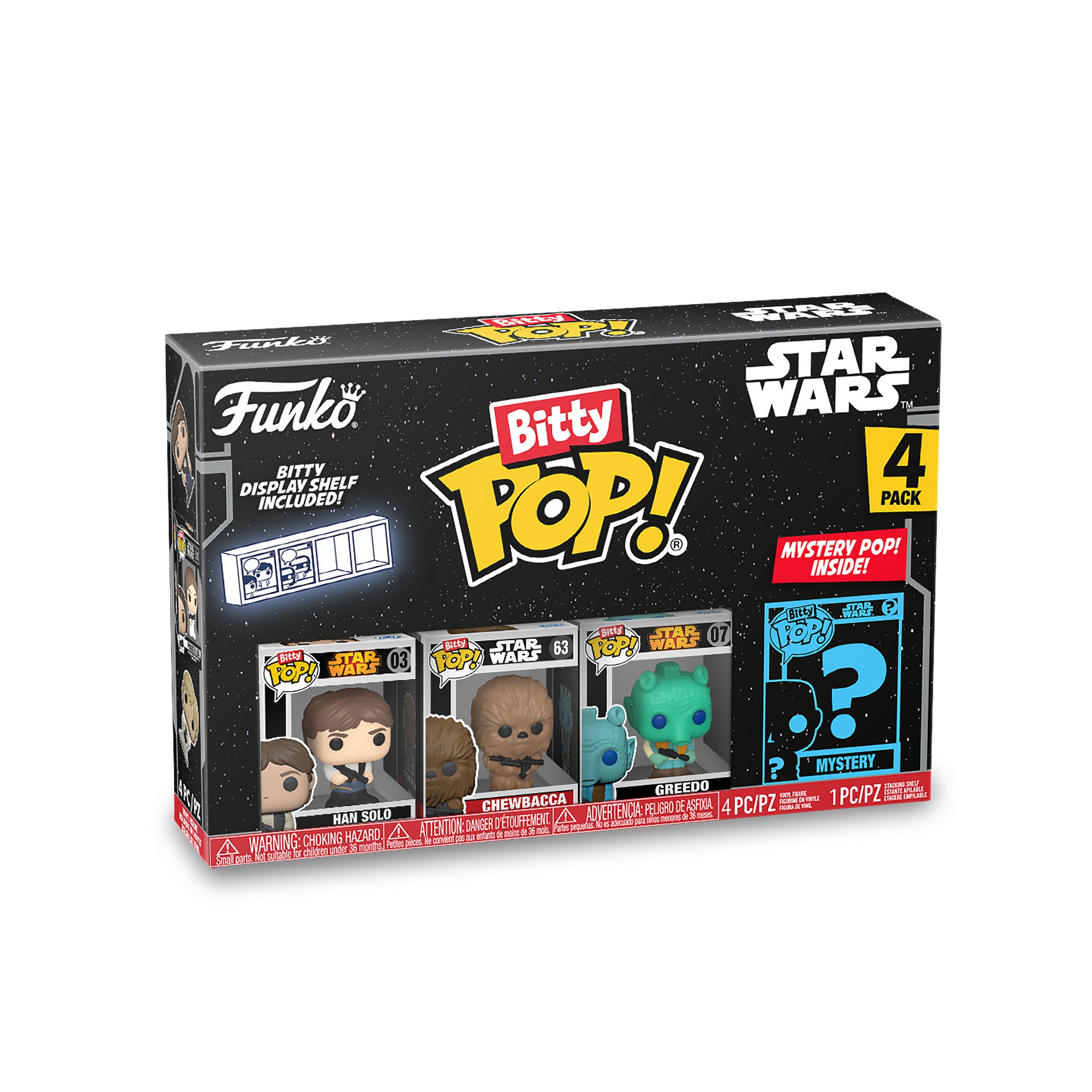 Produktbild Star Wars - Funko Bitty Pop 4er Figuren Set Serie 3