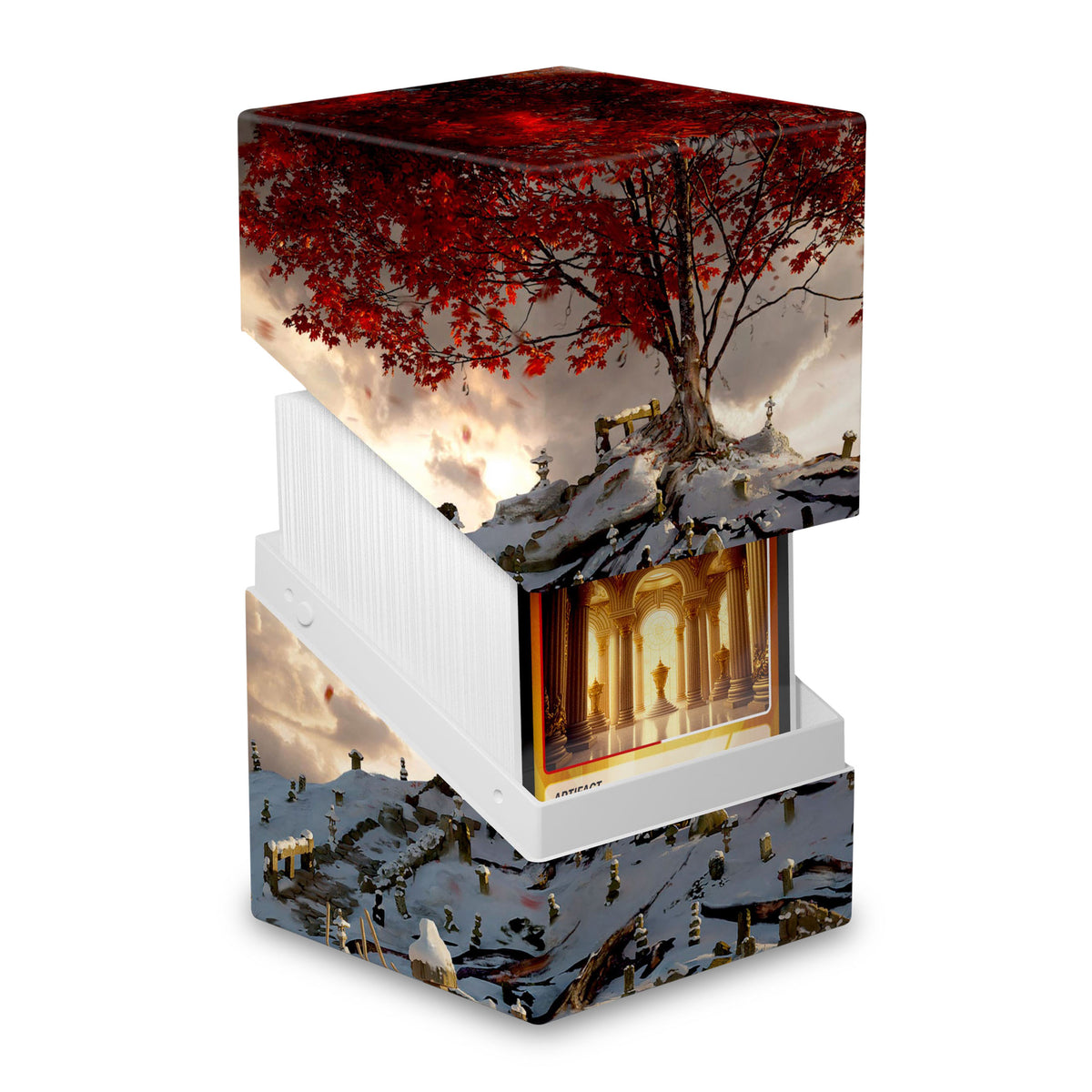 Produktbild Sammelkartenbox Ultimate Guard - Mario Renaud: In Icy Bloom Artist Edition