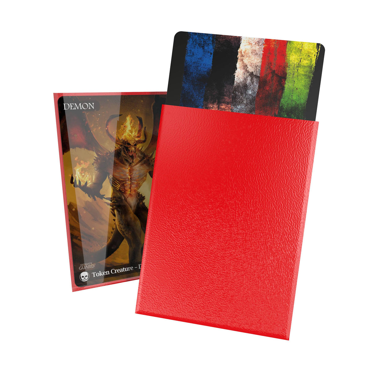 Produktbild Cortex Kartenhüllen rot 100er Set Ultimate Guard für TCG Standartgröße