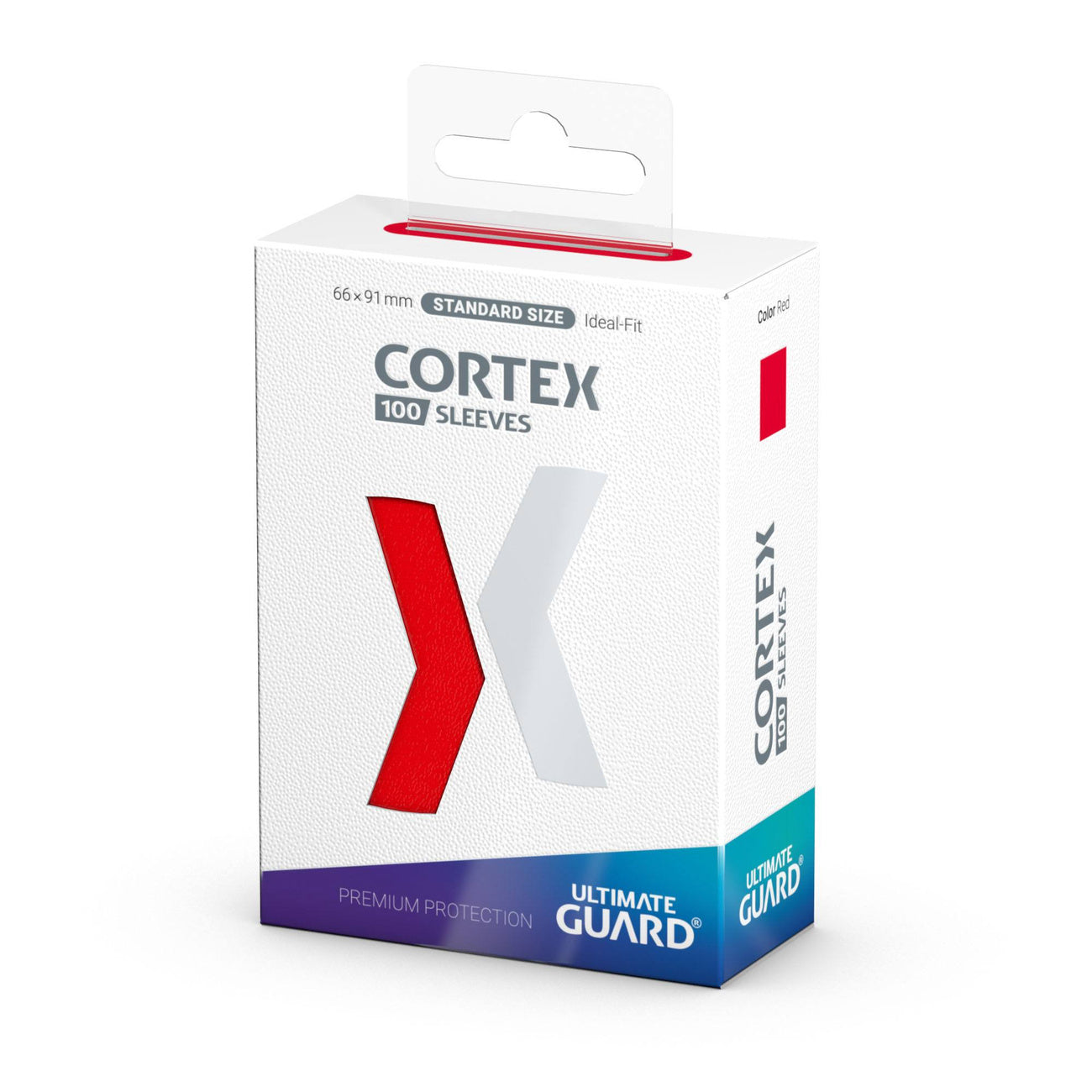 Produktbild Cortex Kartenhüllen rot 100er Set Ultimate Guard für TCG Standartgröße
