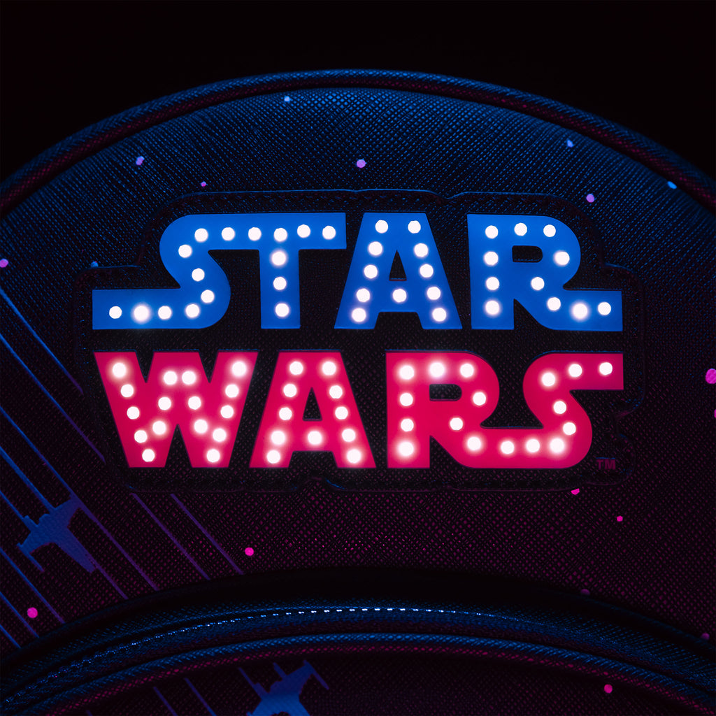 Produktbild Star Wars - Neon 70er Jahre Rucksack mit Licht