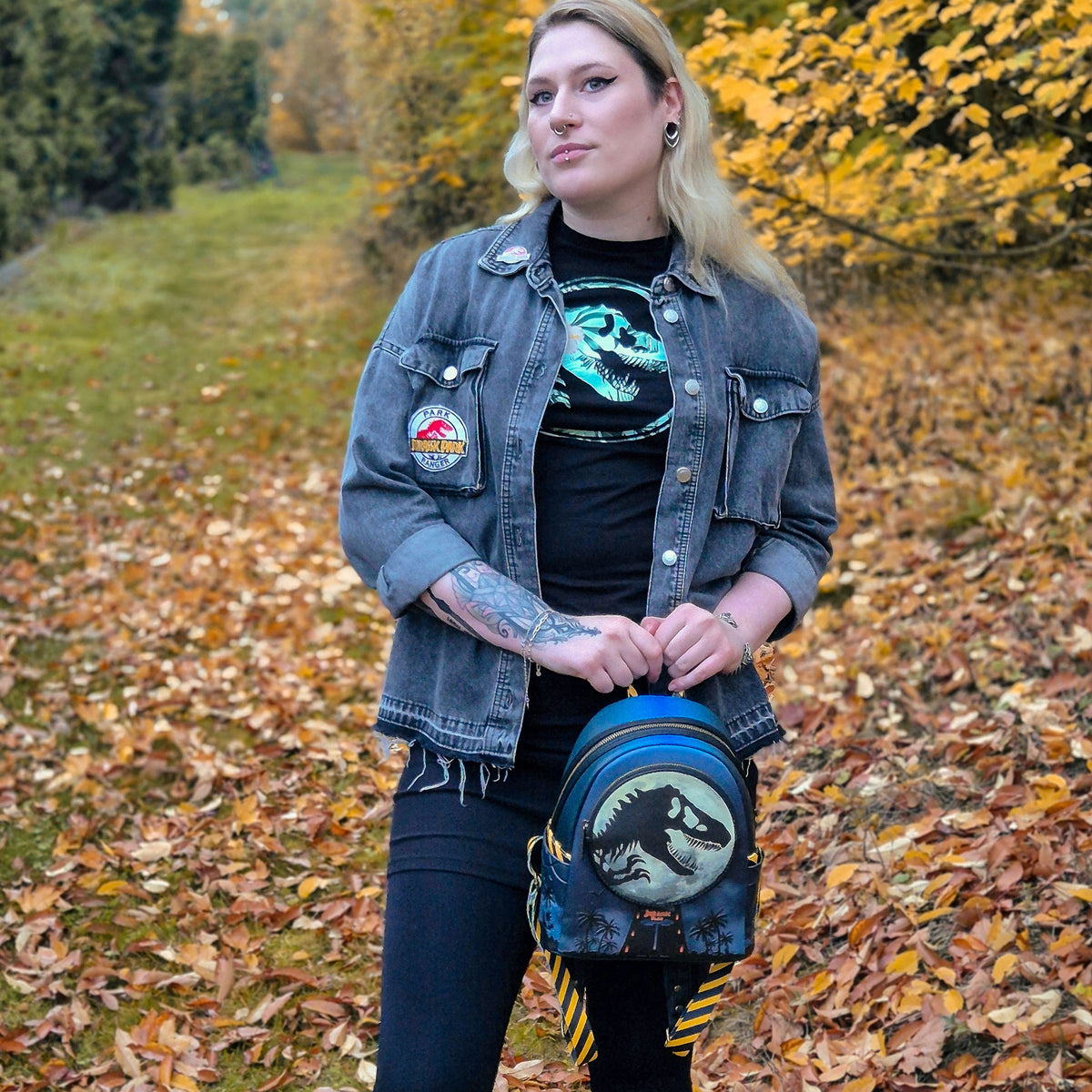 Produktbild Jurassic Park - 30th Anniversary Dino Moon Glow in the Dark Mini Rucksack