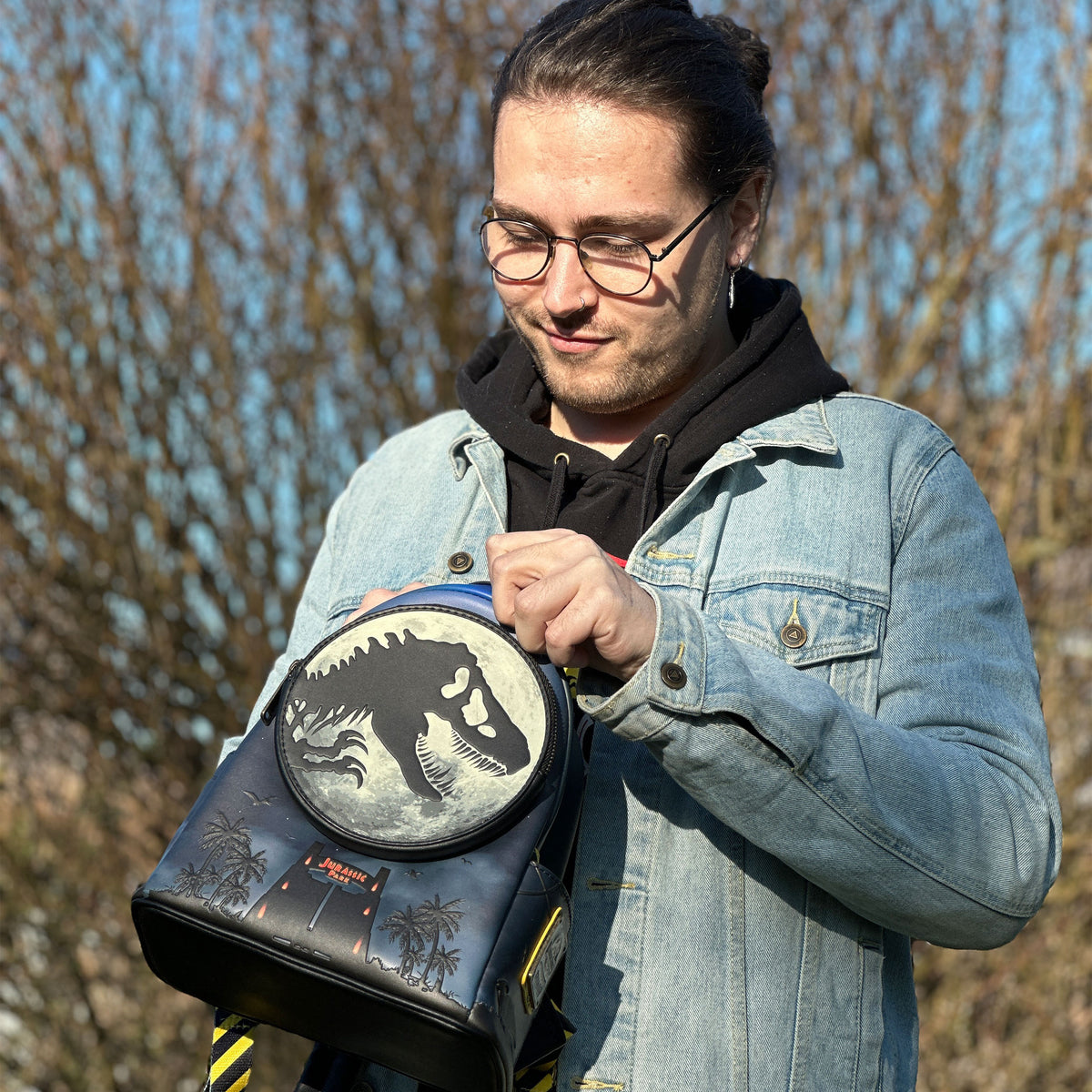 Produktbild Jurassic Park - 30th Anniversary Dino Moon Glow in the Dark Mini Rucksack