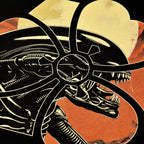 Produktbild Space Hunter T-Shirt für Alien Fans schwarz