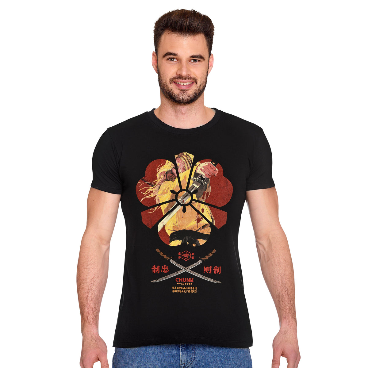 Produktbild Female Assassin T-Shirt für Kill Bill Fans schwarz