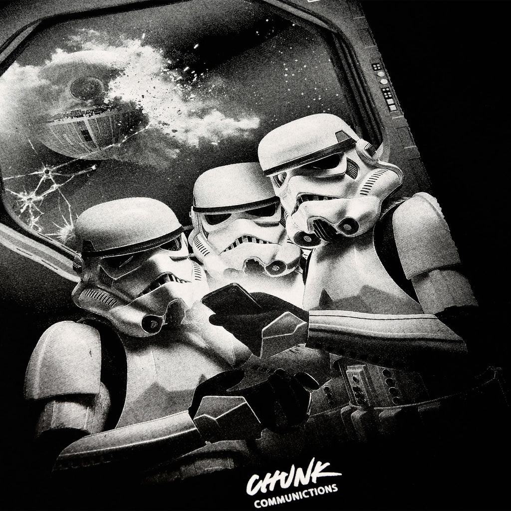 Produktbild No Phones! T-Shirt für Star Wars Fans schwarz