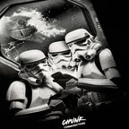 Produktbild No Phones! T-Shirt für Star Wars Fans schwarz
